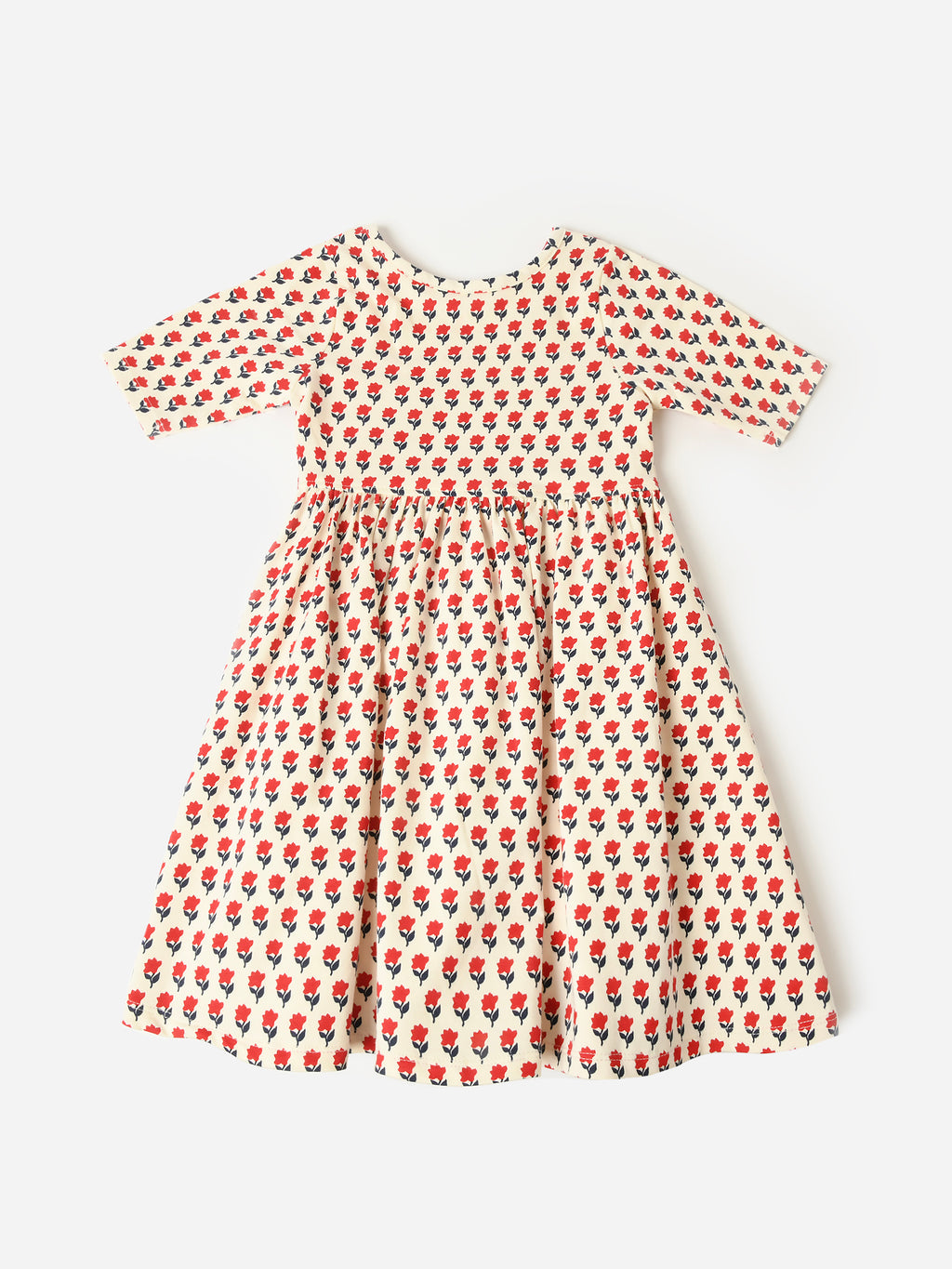 Pink Chicken Girls' Organic Steph Dress - Saint Bernard