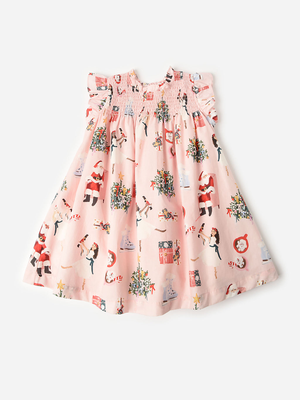 Pink Chicken Girls' Stevie Dress - Saint Bernard