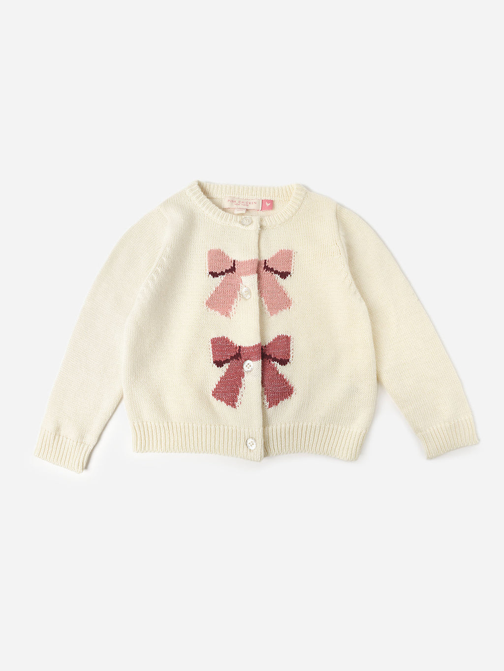 Pink Chicken Baby Girls' Maude Sweater - Saint Bernard