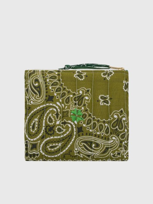 Call It By Your Name Quilted Mini Zip Pouch