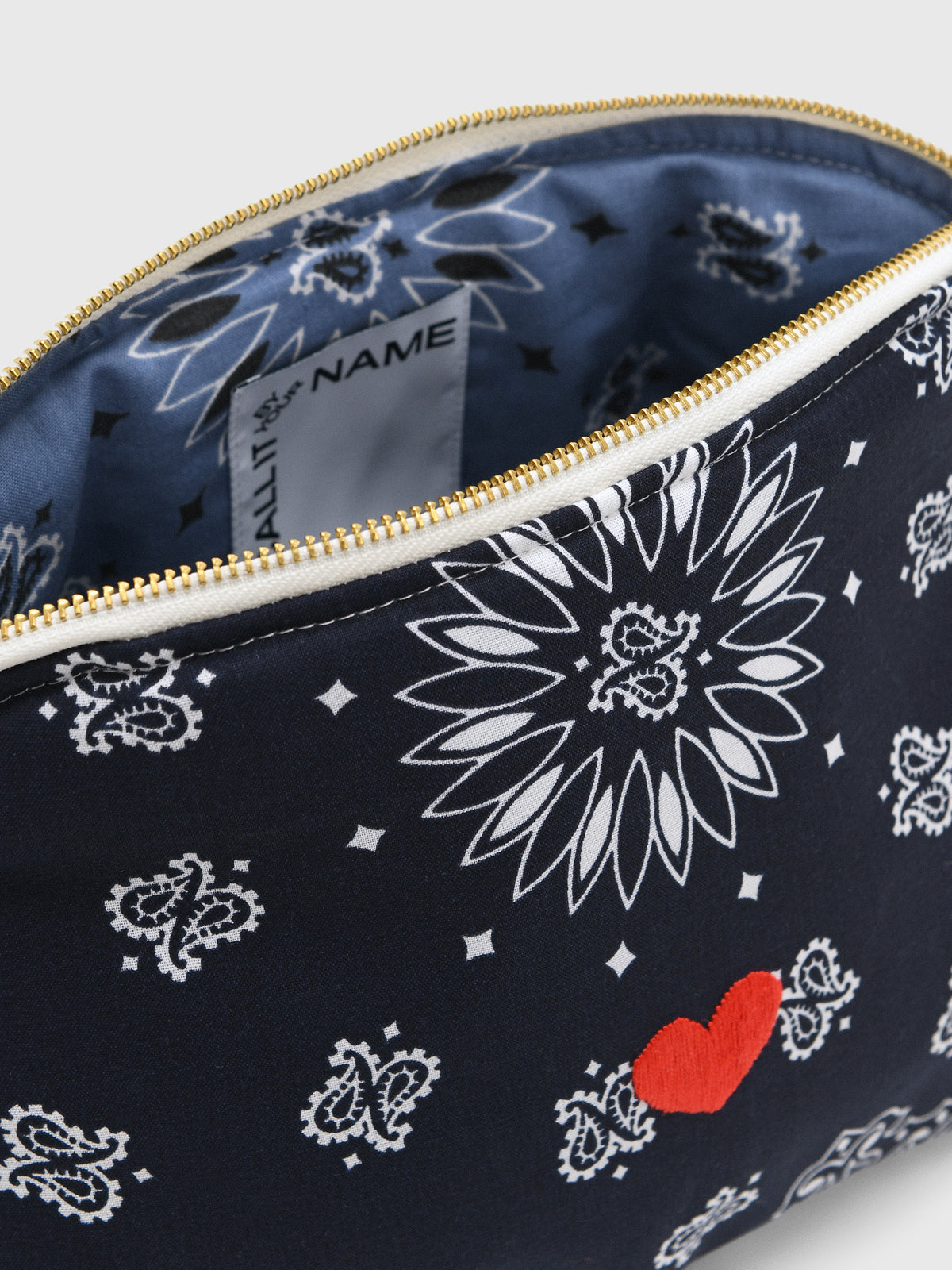 Call It By Your Name Large Toiletry Bag - Saint Bernard