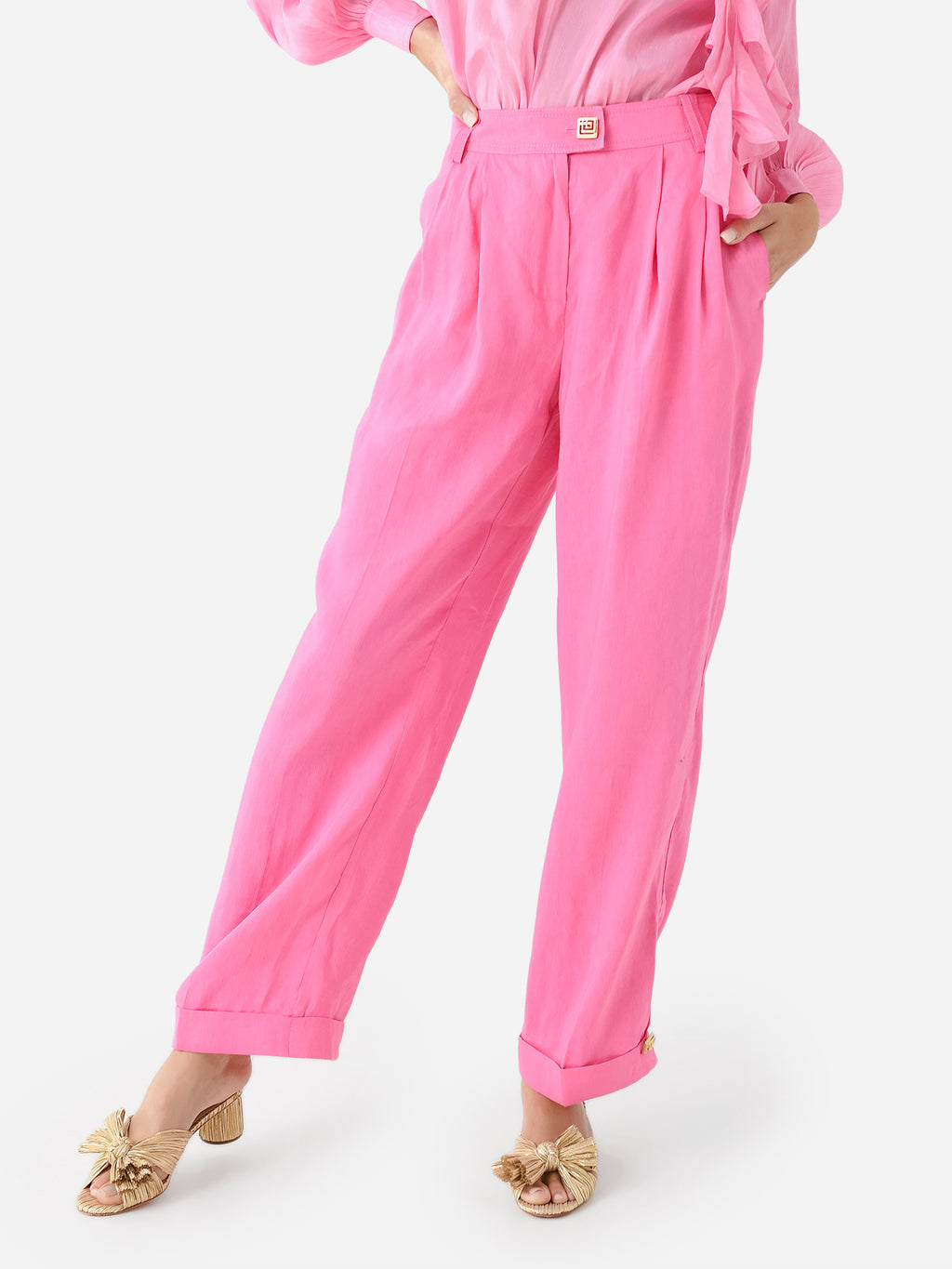 AJE Women's Sentiment Tailored Pant - Saint Bernard