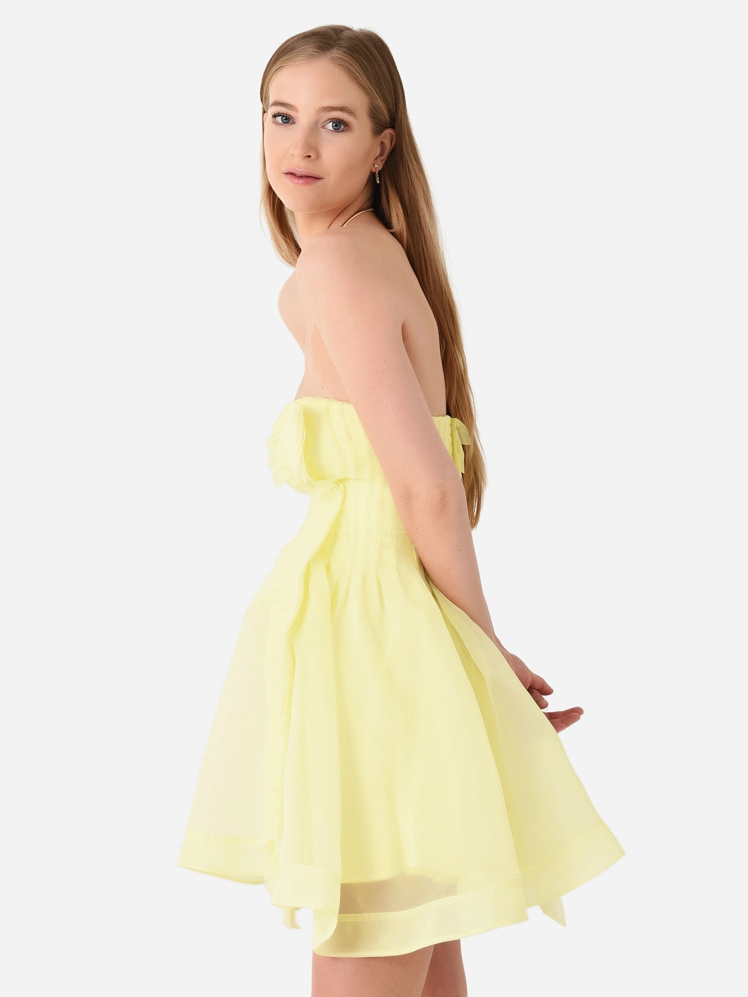 aje strapless mini dress Zayla Strapless Mini Dress-DEEP MAGENTA / 4
