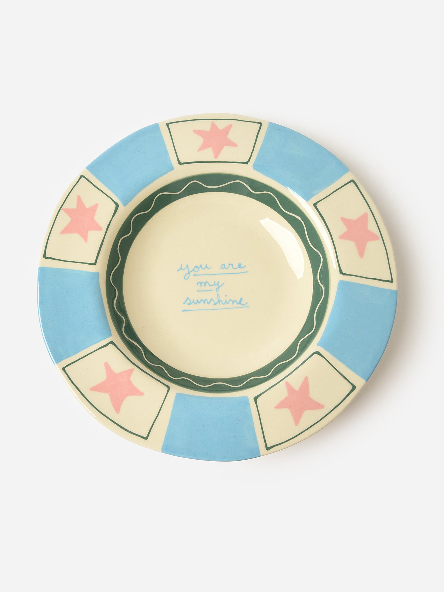 Laetitia Rouget Dinner Plate - Saint Bernard