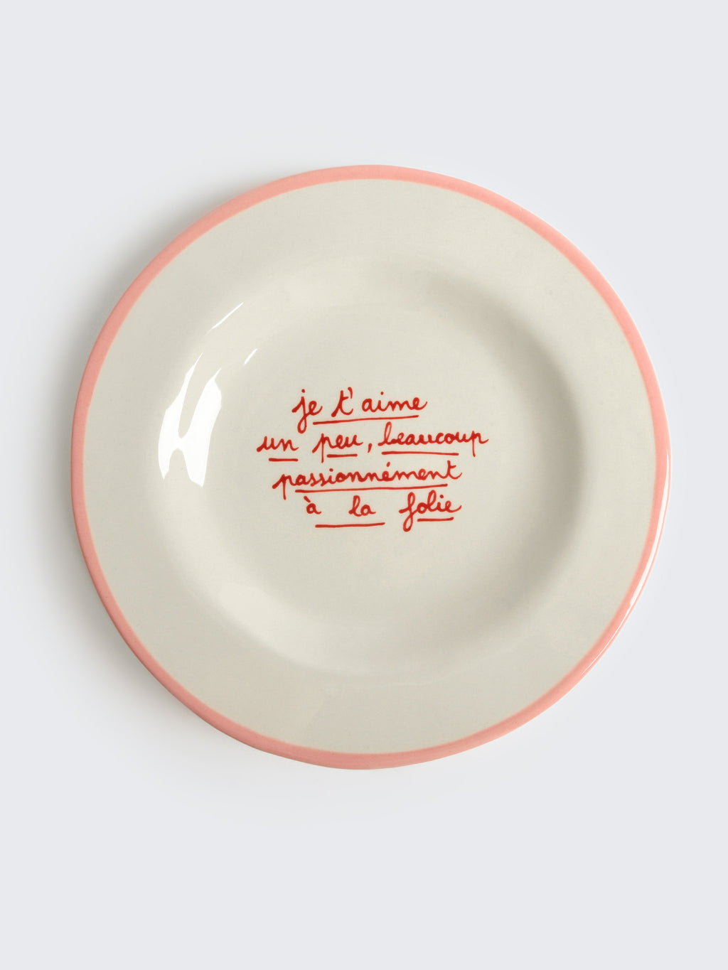 Laetitia Rouget Dessert Plate - Saint Bernard
