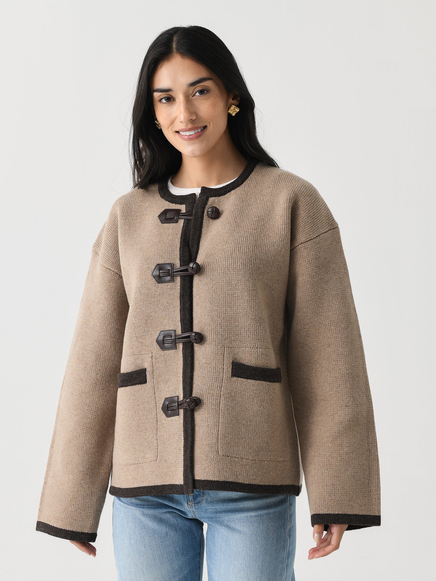 Alex Mill Women's Aubrey Sweater Jacket - Saint Bernard