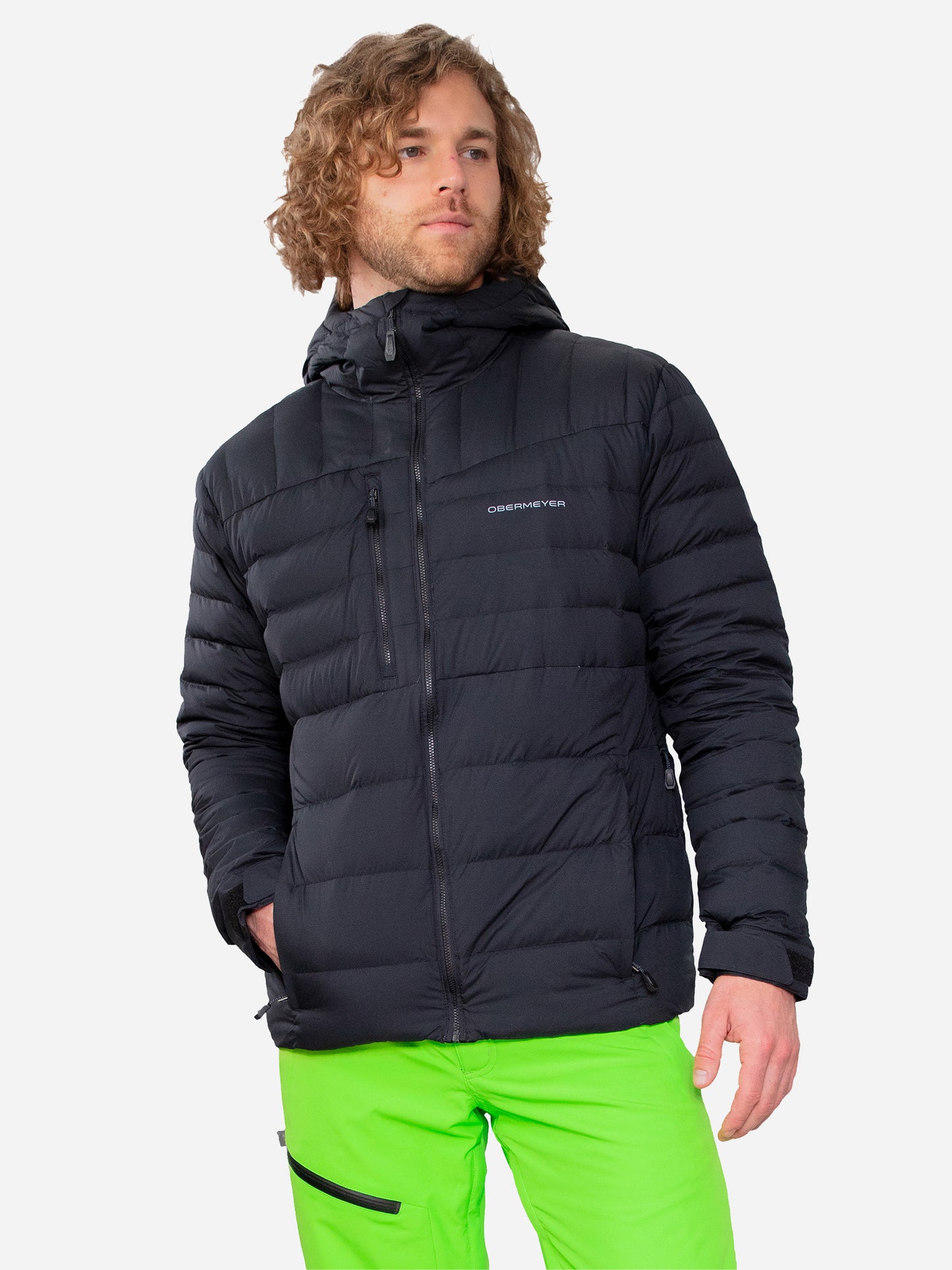 Obermeyer Men's Klaus Down Hoody - Saint Bernard