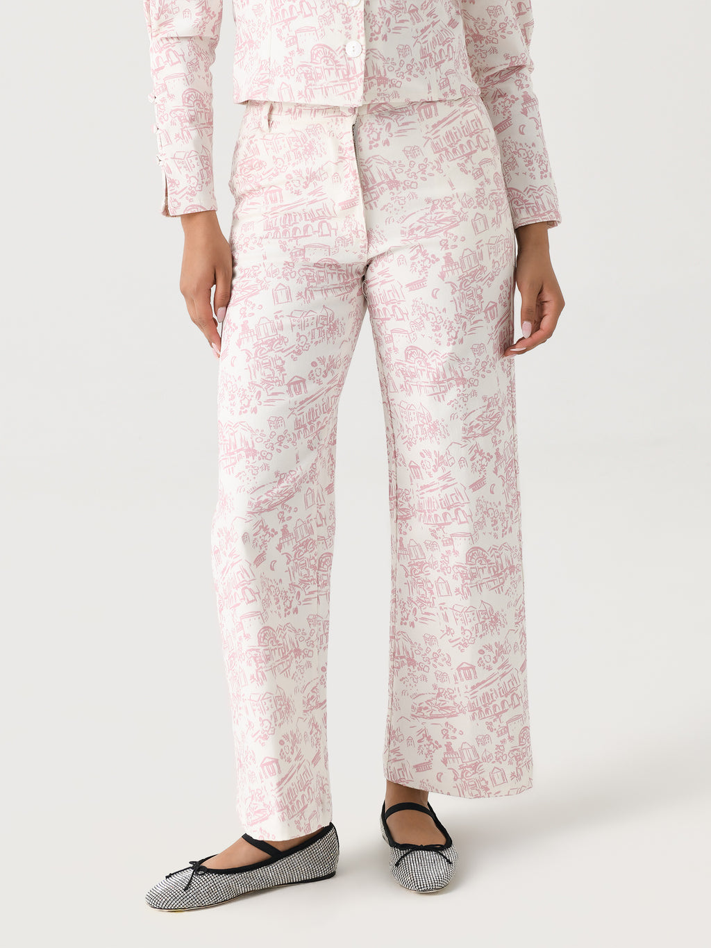 Kitri Women's Remi Denim Trouser - Saint Bernard