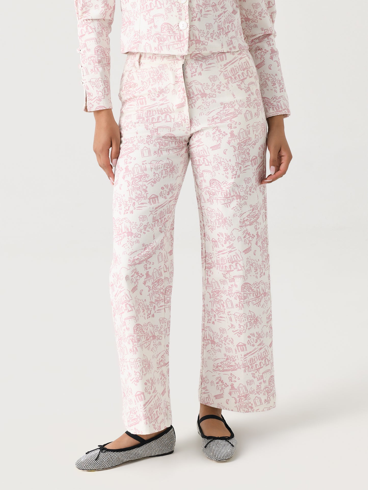 Kitri Women's Remi Denim Trouser - Saint Bernard