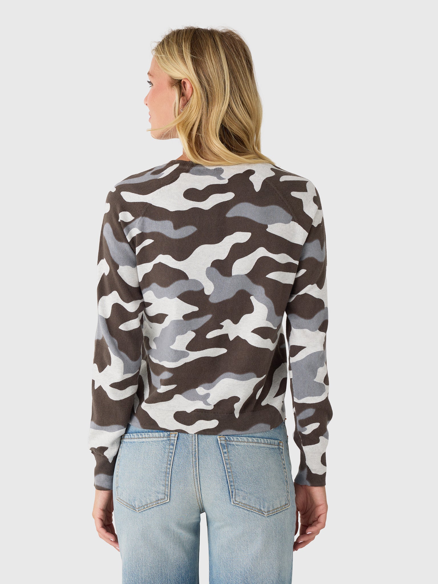 MVG Women's Heart Camo Sweater