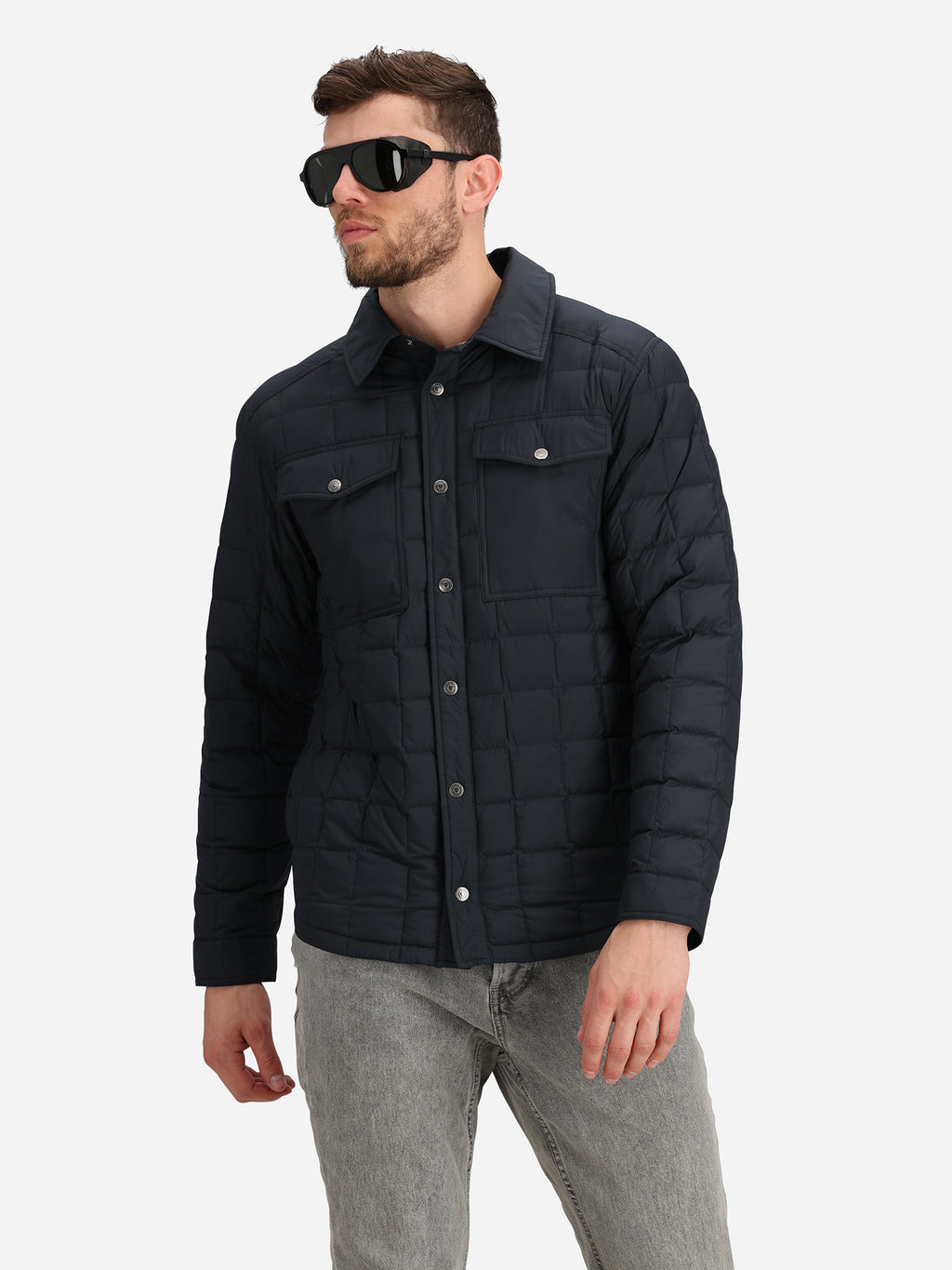 Obermeyer Men's Wilder Down Shirt - Saint Bernard