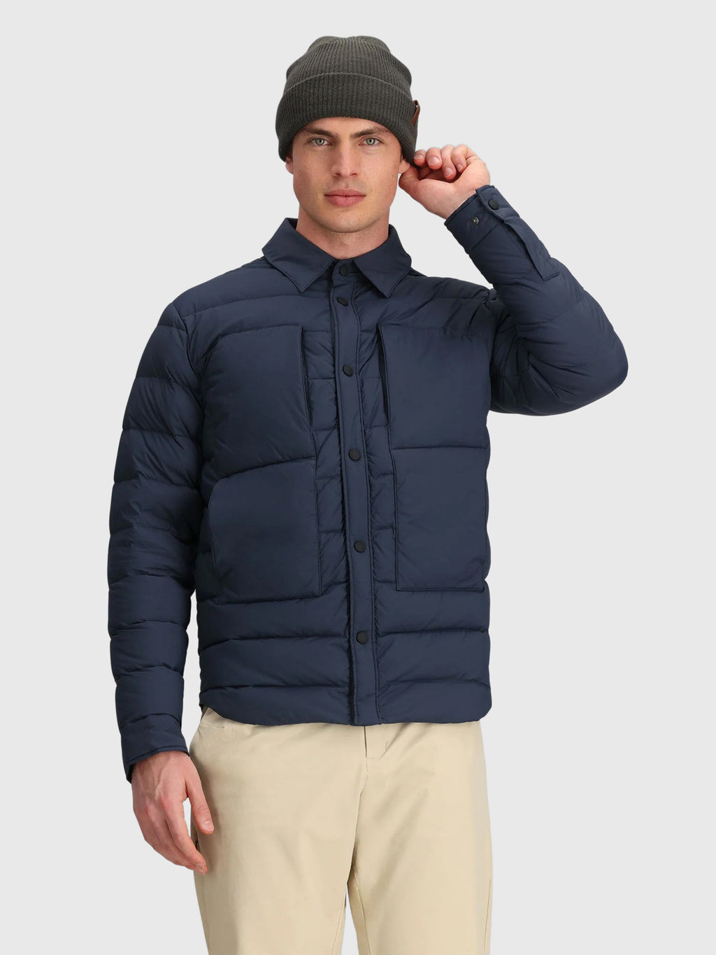 Obermeyer Men's Explorer Down Shirt - Saint Bernard