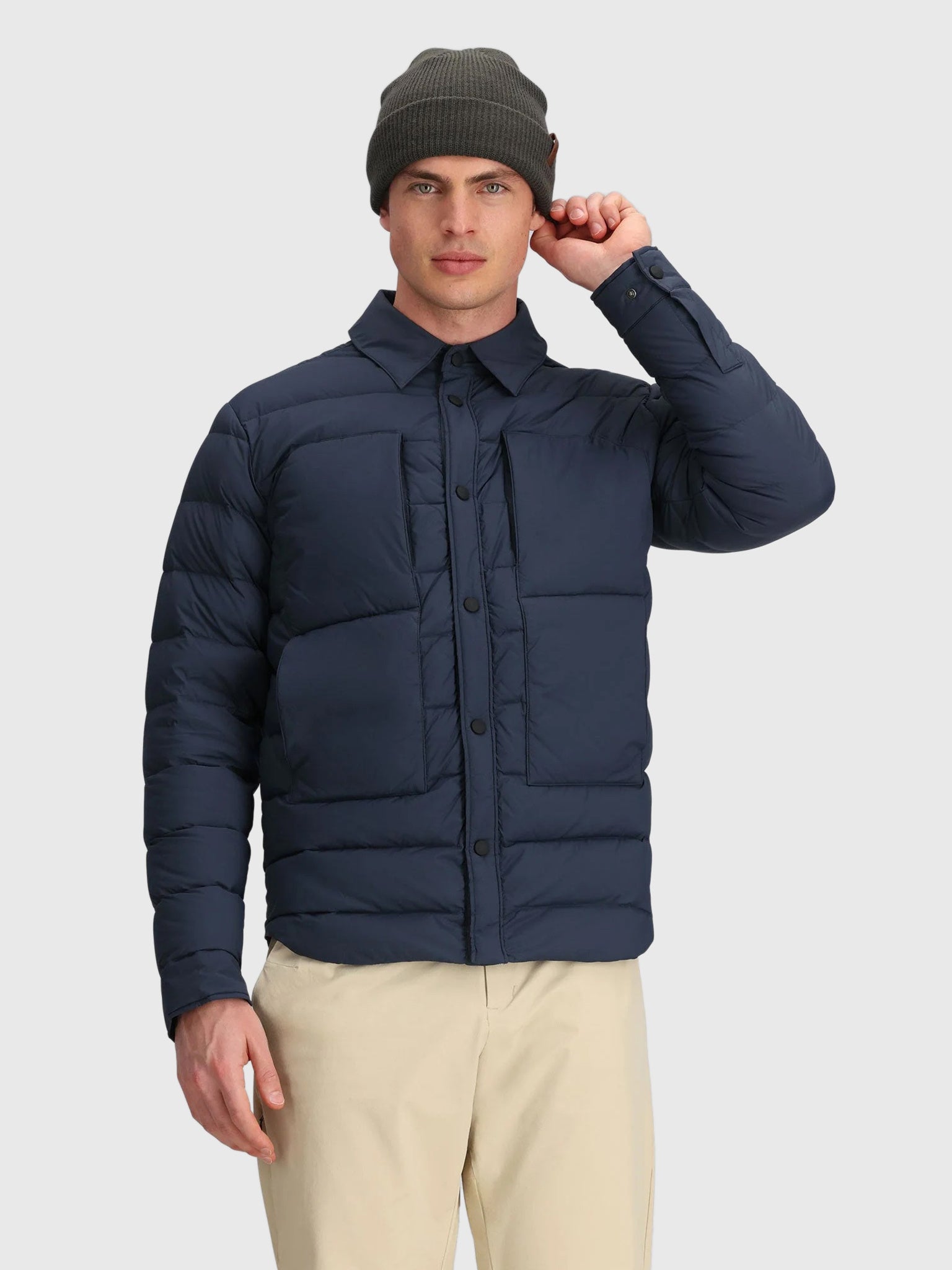 Obermeyer Men's Explorer Down Shirt - Saint Bernard
