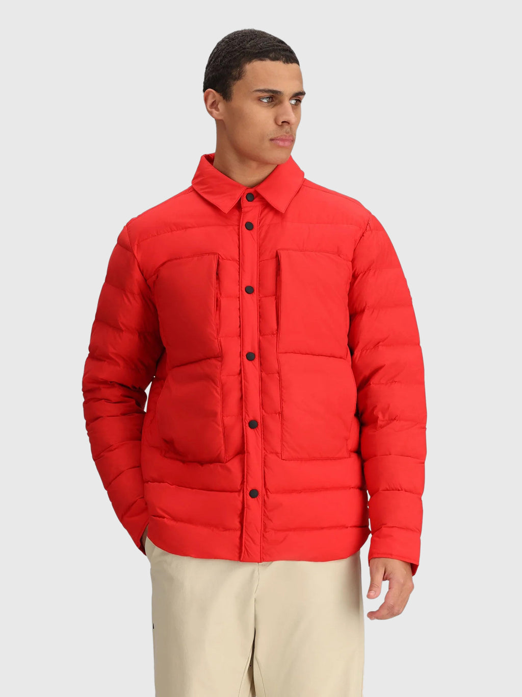 Obermeyer Men's Explorer Down Shirt - Saint Bernard