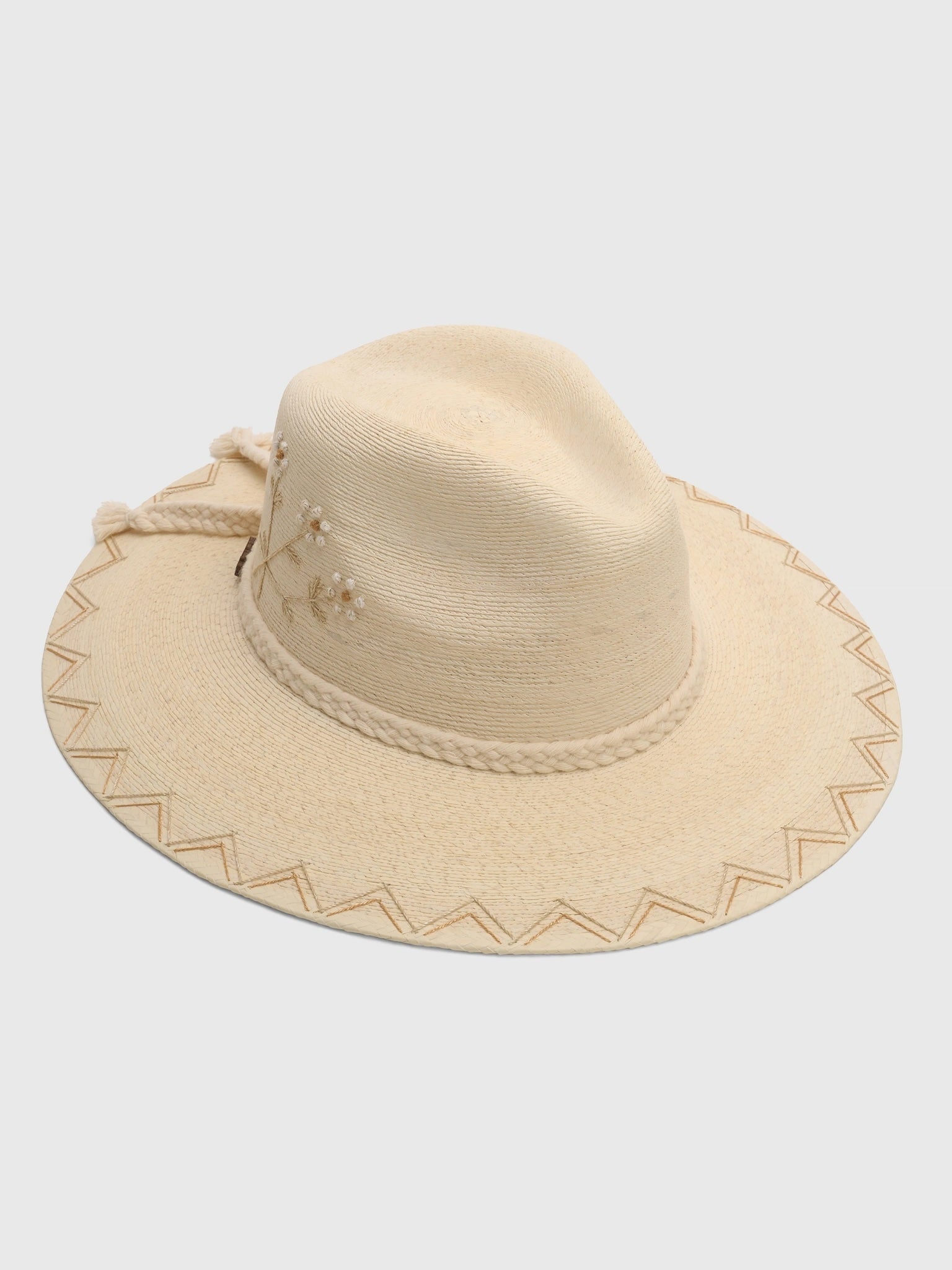 Corazon Playero Women's White Bonnet Hat - Saint Bernard