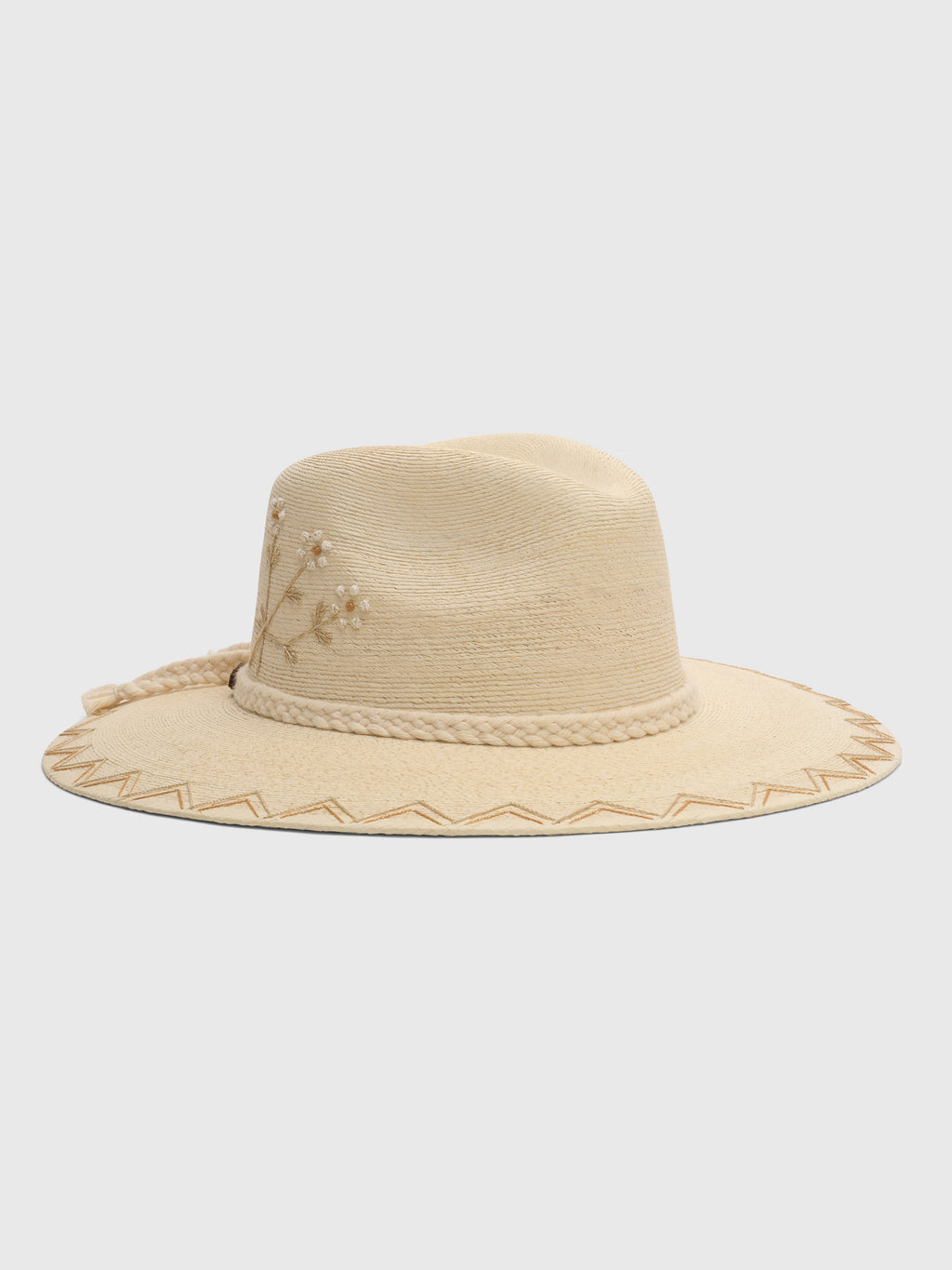 Corazon Playero Women's White Bonnet Hat - Saint Bernard