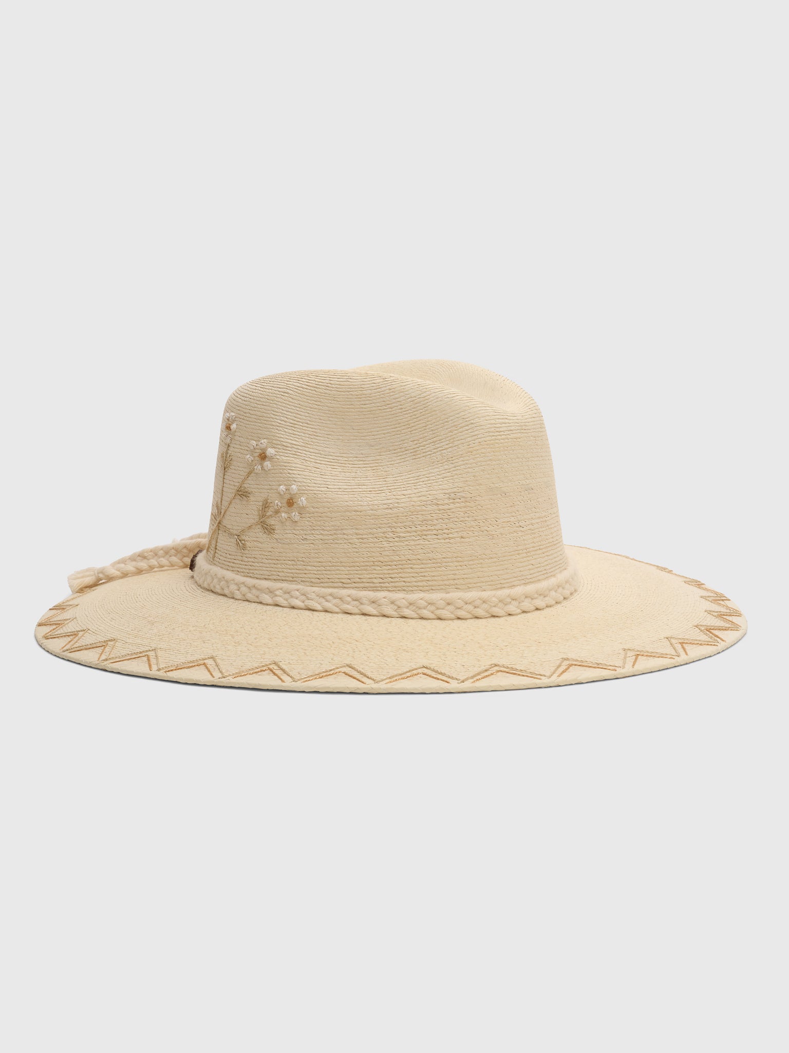 Corazon Playero Women's White Bonnet Hat - Saint Bernard