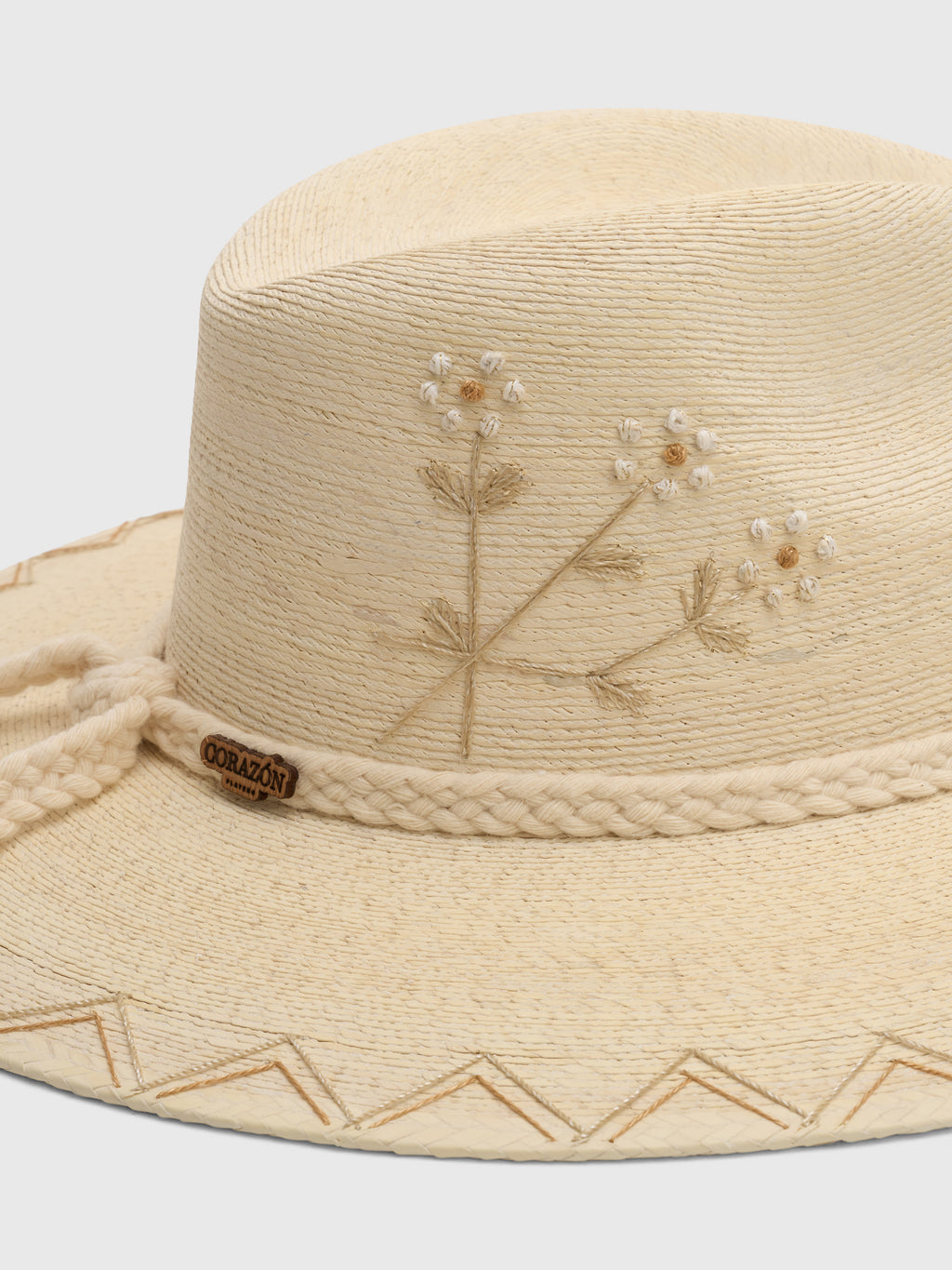 Corazon Playero Women's White Bonnet Hat - Saint Bernard