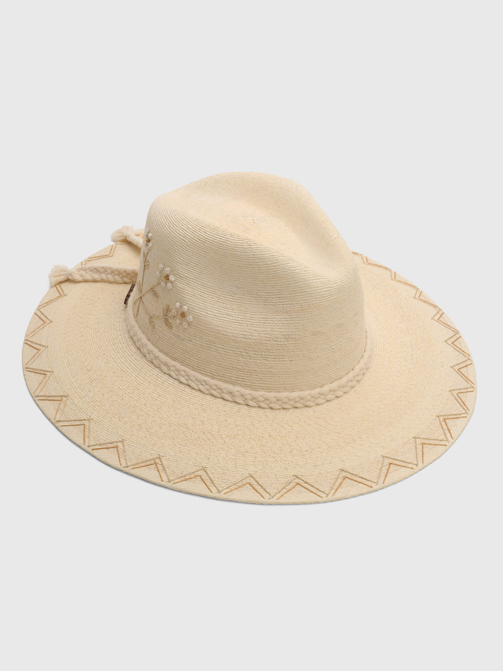 Corazon Playero Women's White Bonnet Hat - Saint Bernard