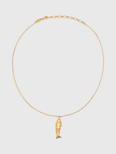 Anni Lu Something Fishy Necklace - Saint Bernard