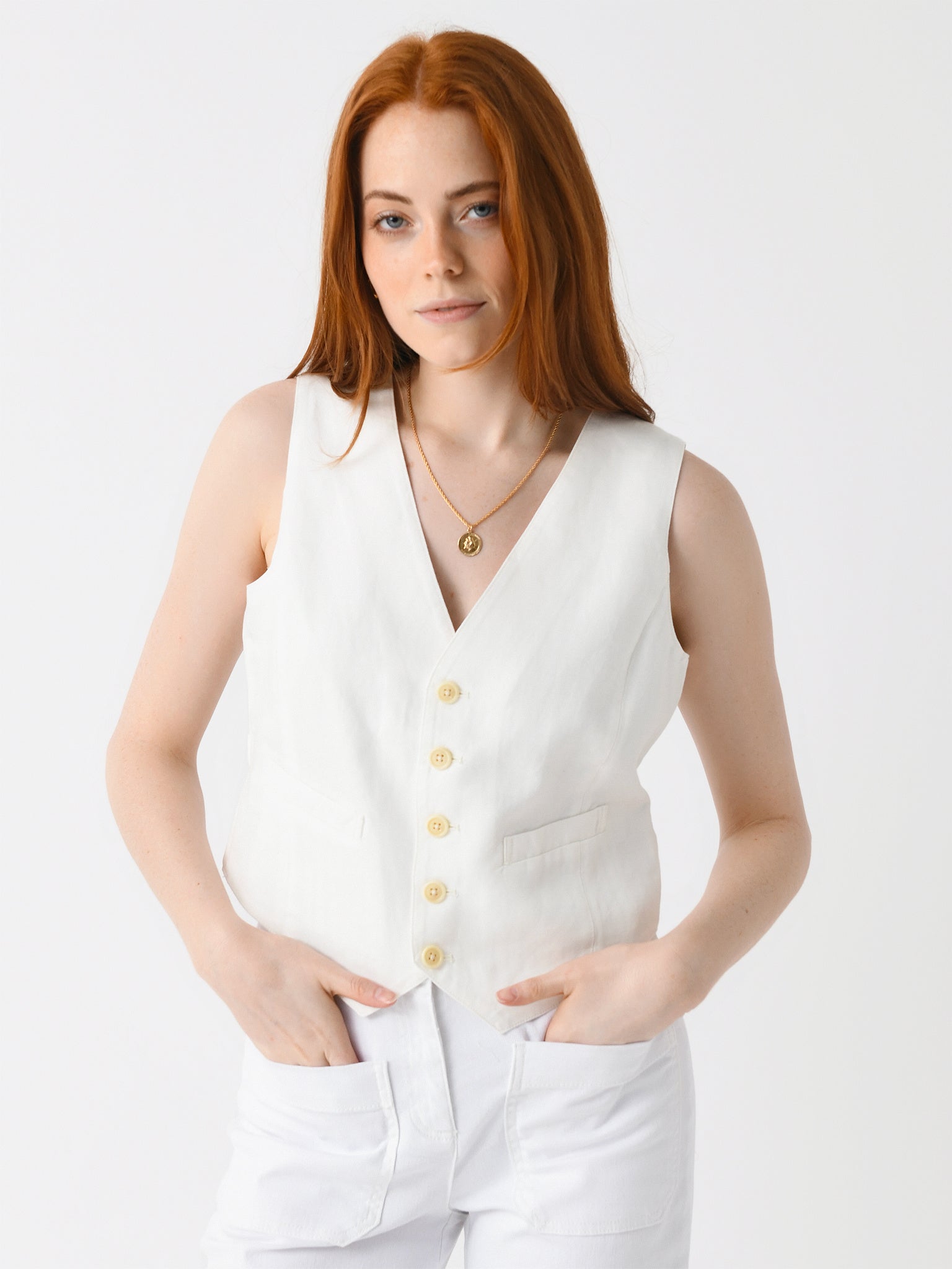 Alex Mill Women's Kam Vest - Saint Bernard