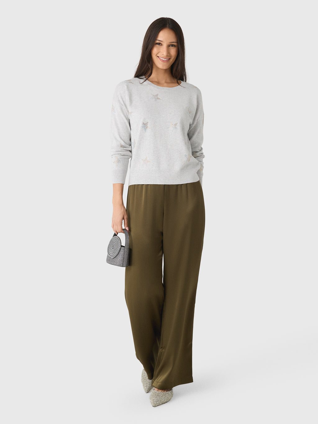MVG Women's Star Crew Sweater - Saint Bernard