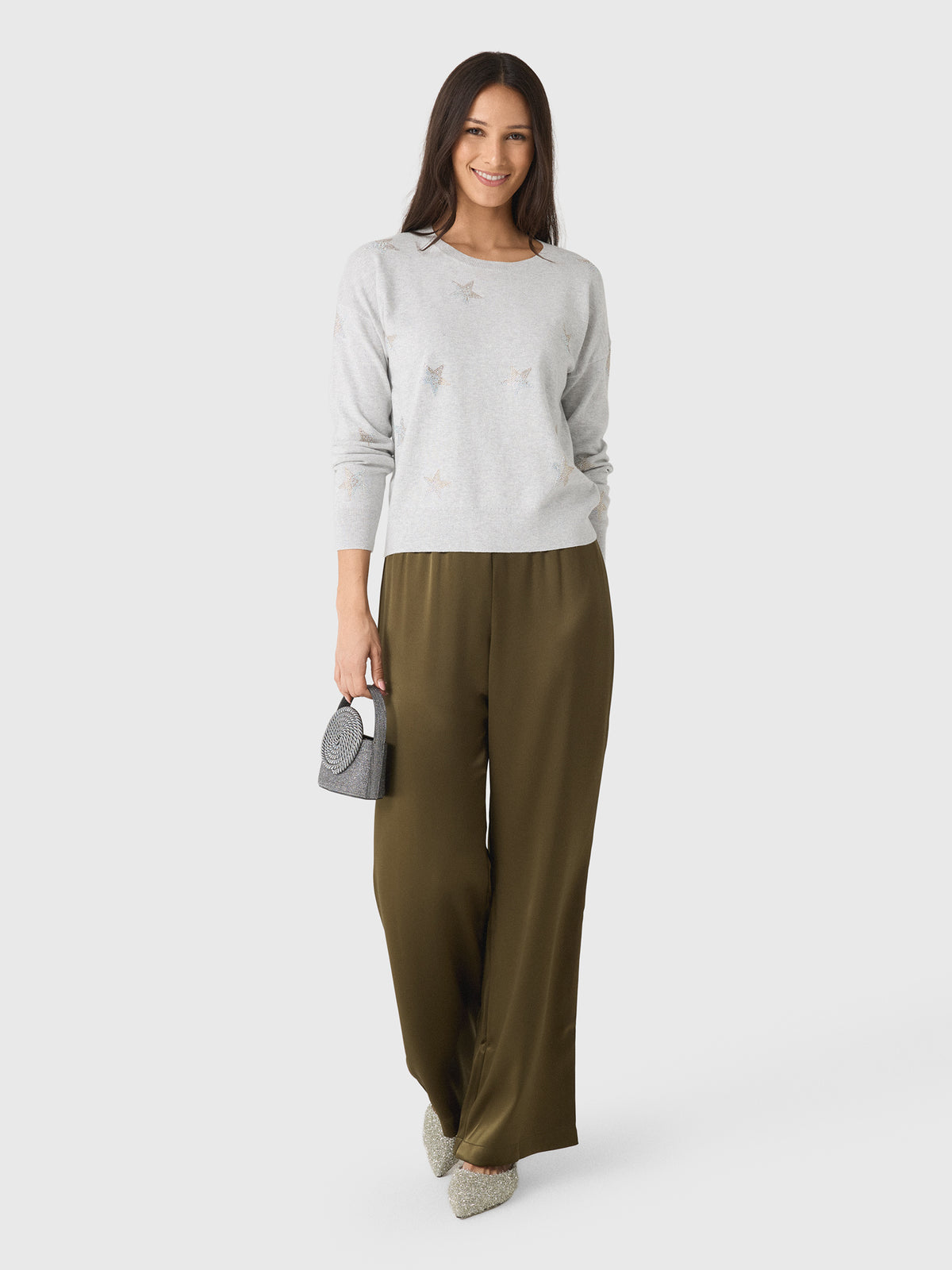 MVG Women's Star Crew Sweater - Saint Bernard