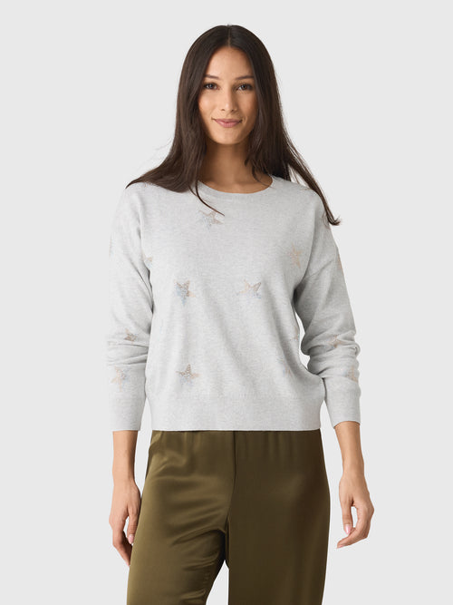 MVG Women's Star Crew Sweater - Saint Bernard