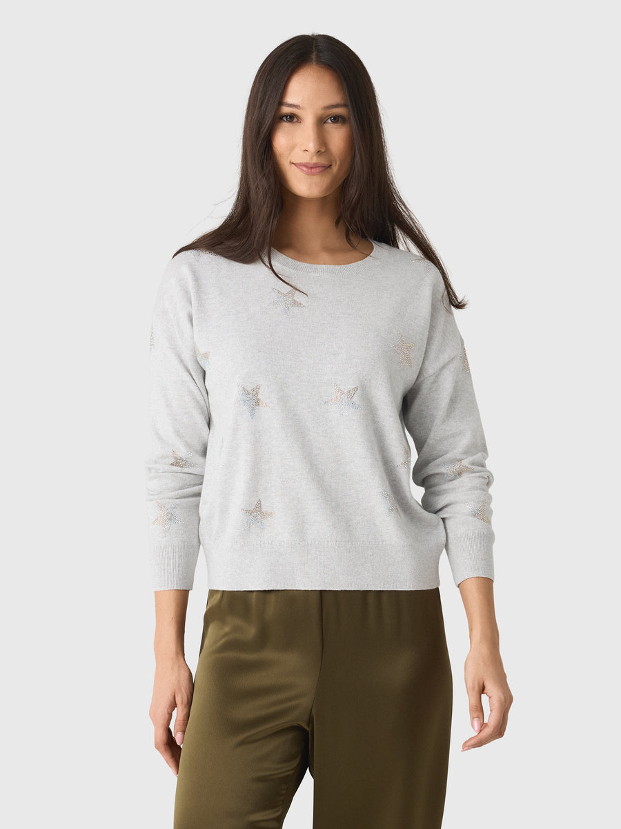 MVG Women's Star Crew Sweater - Saint Bernard