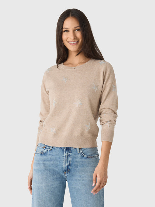 MVG Women's Star Crew Sweater - Saint Bernard