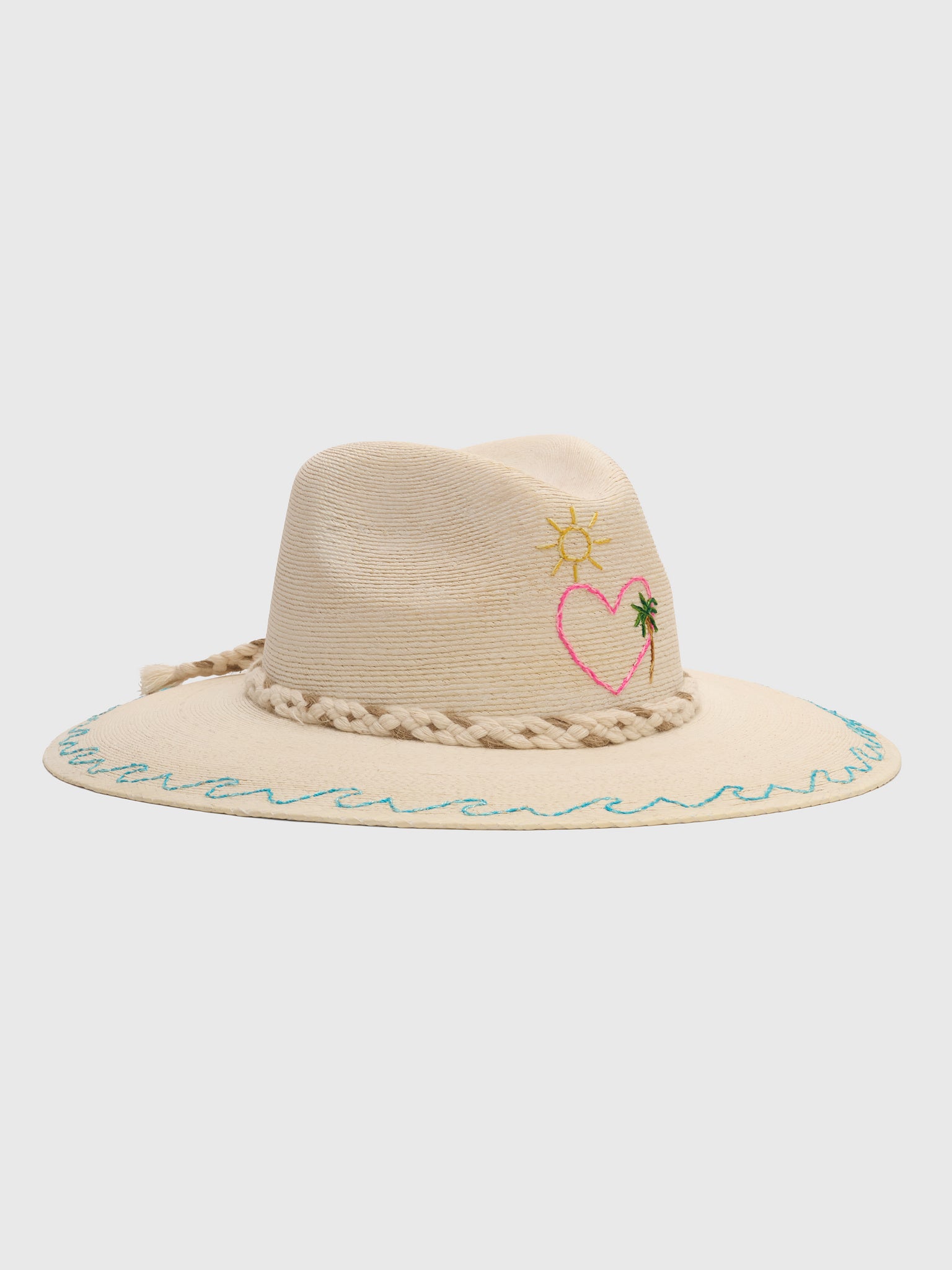 Corazon Playero Women's Beach Heart Hat - Saint Bernard