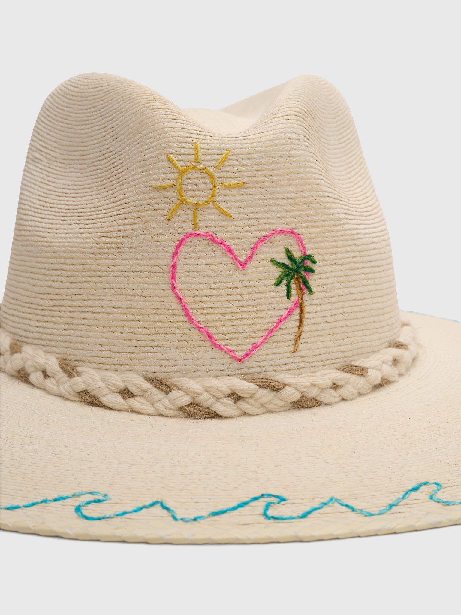 Corazon Playero Women's Beach Heart Hat - Saint Bernard