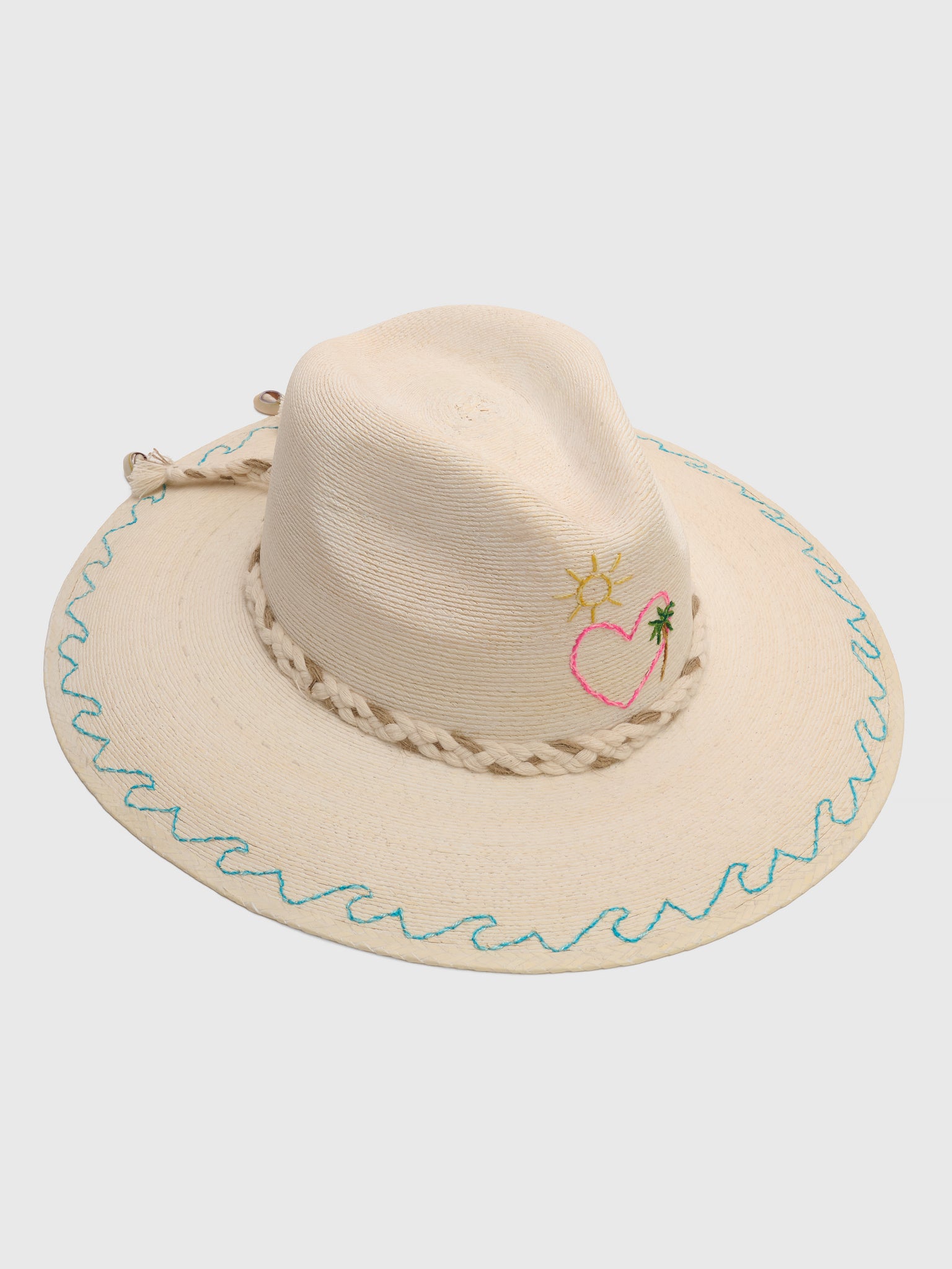 Corazon Playero Women's Beach Heart Hat - Saint Bernard