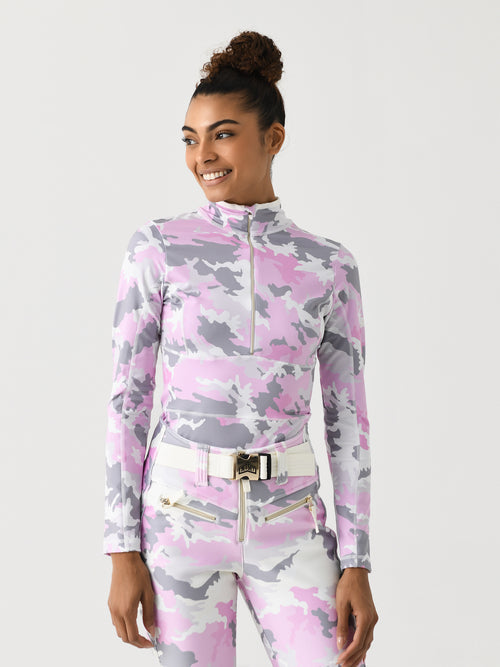 Jet Set Women's Ginger Half-Zip Base Layer Top