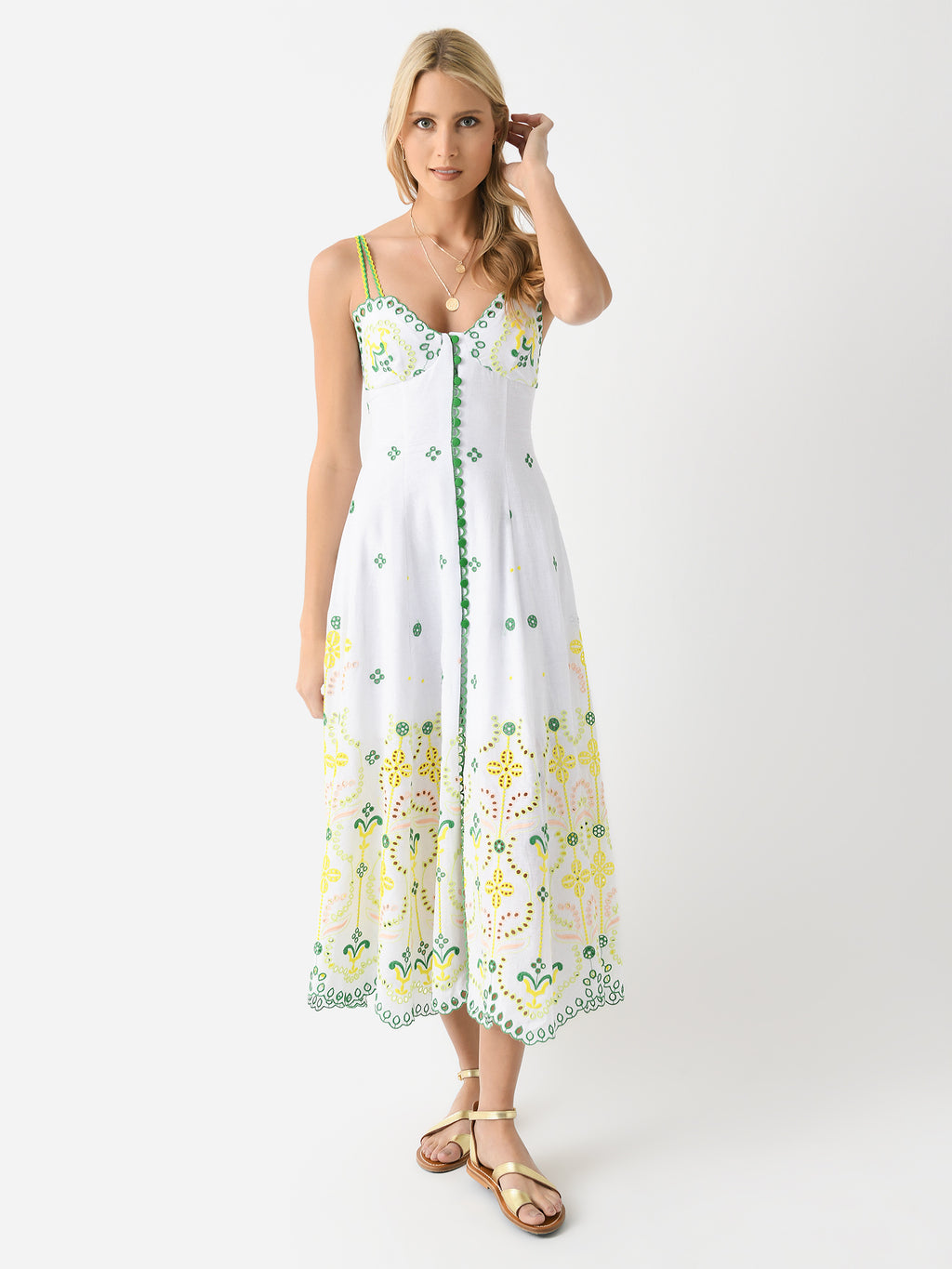 Charo Ruiz Ibiza Women's Mutti Long Dress - Saint Bernard