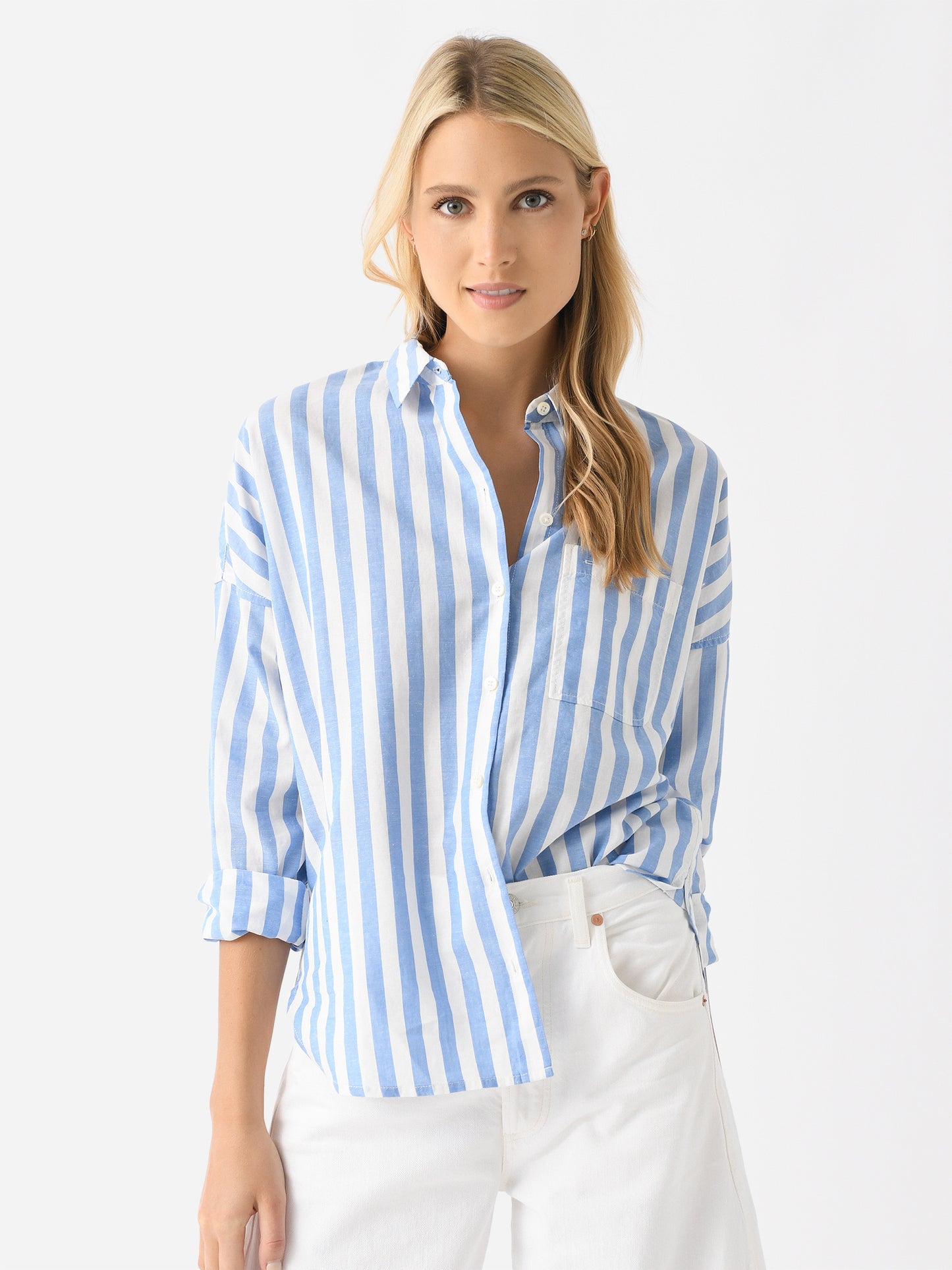 Alex Mill Women's Jo Stripe Shirt - Saint Bernard
