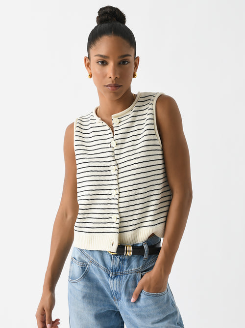 Alex Mill Women's Bridget Striped Vest