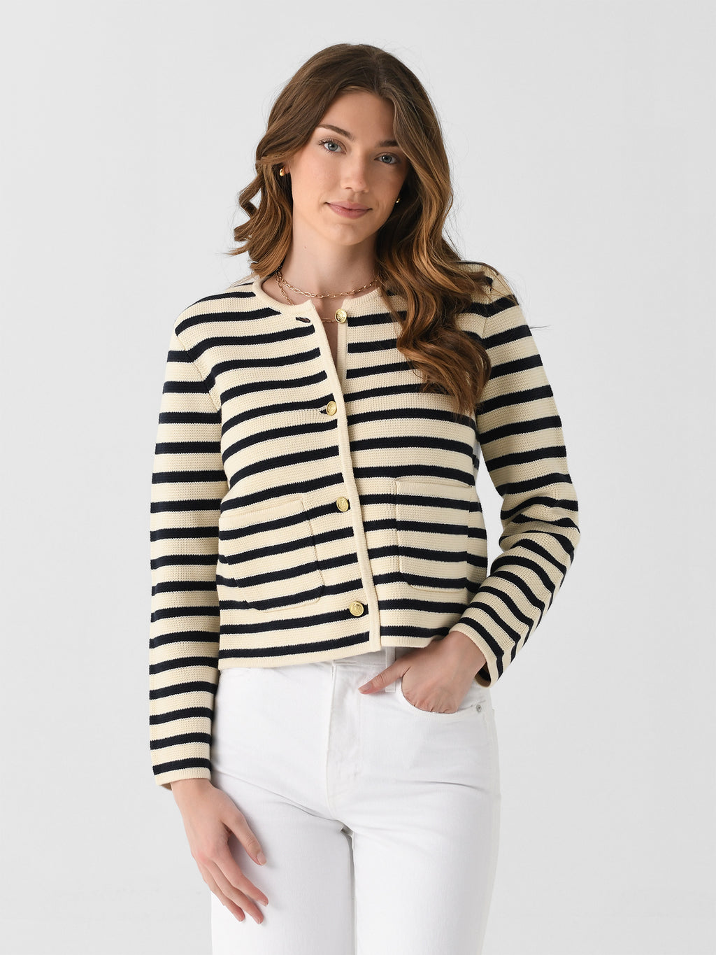 Alex Mill Women's Paris Sweater Jacket - Saint Bernard