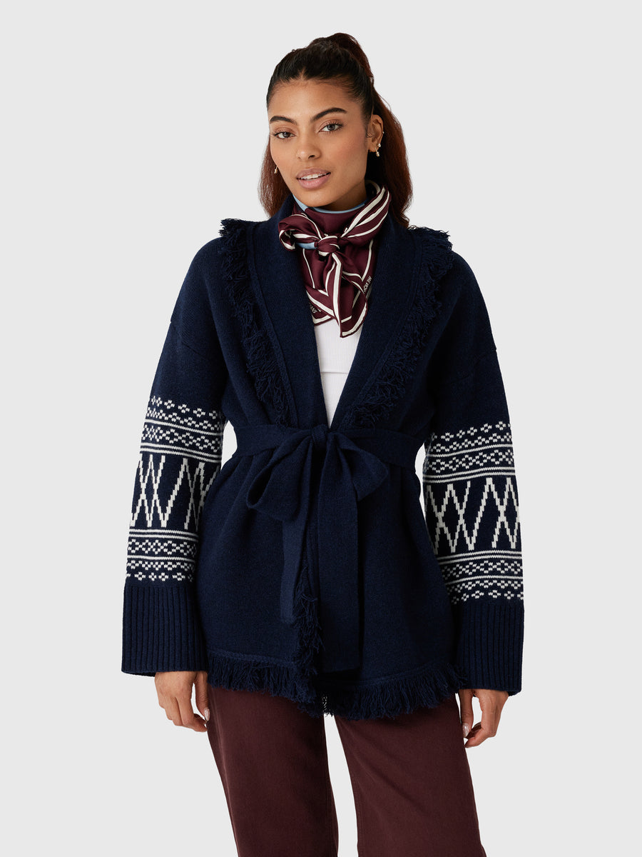 We Norwegians Women's Setesdal Cardigan - Saint Bernard