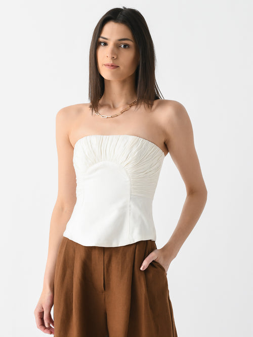 AJE Women's Oriel Ruched Bustier