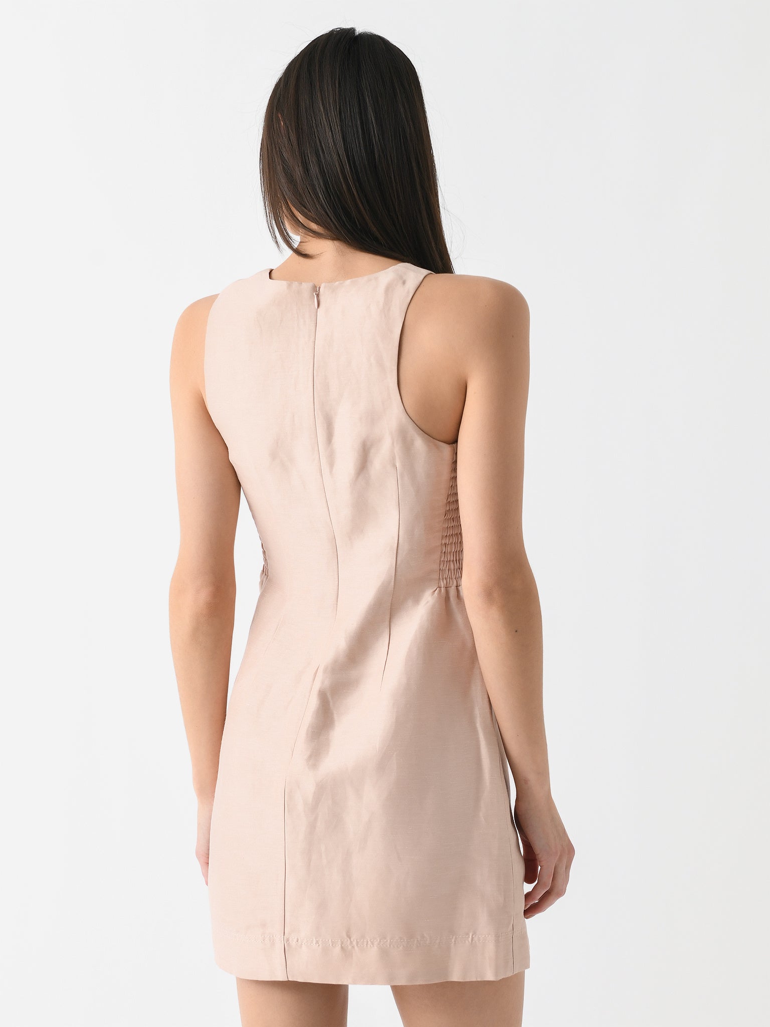 aje beige dress Aje | Rvrence
