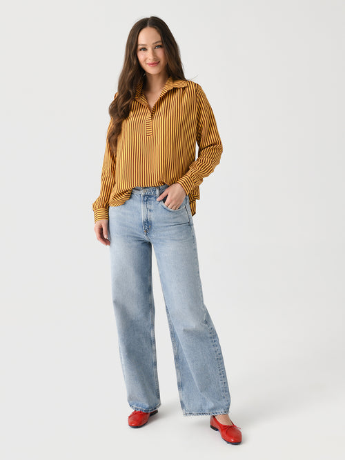 A Shirt Thing Women's Celeste Multi Stripe Shirt