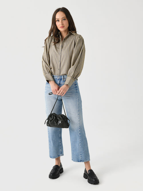 A Shirt Thing Women's Charlotte Chenille Stripe Shirt