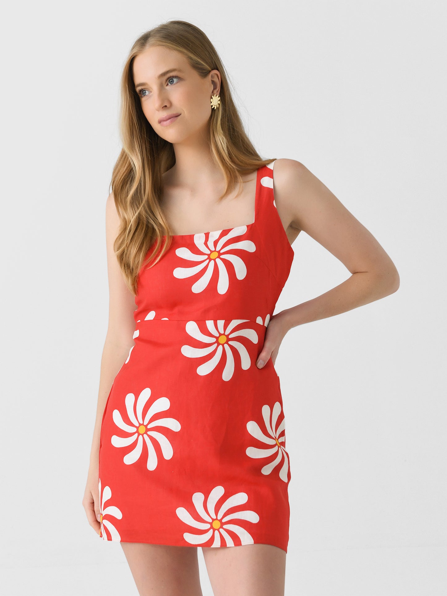 Cala De La Cruz Women's Parker Dress - Saint Bernard