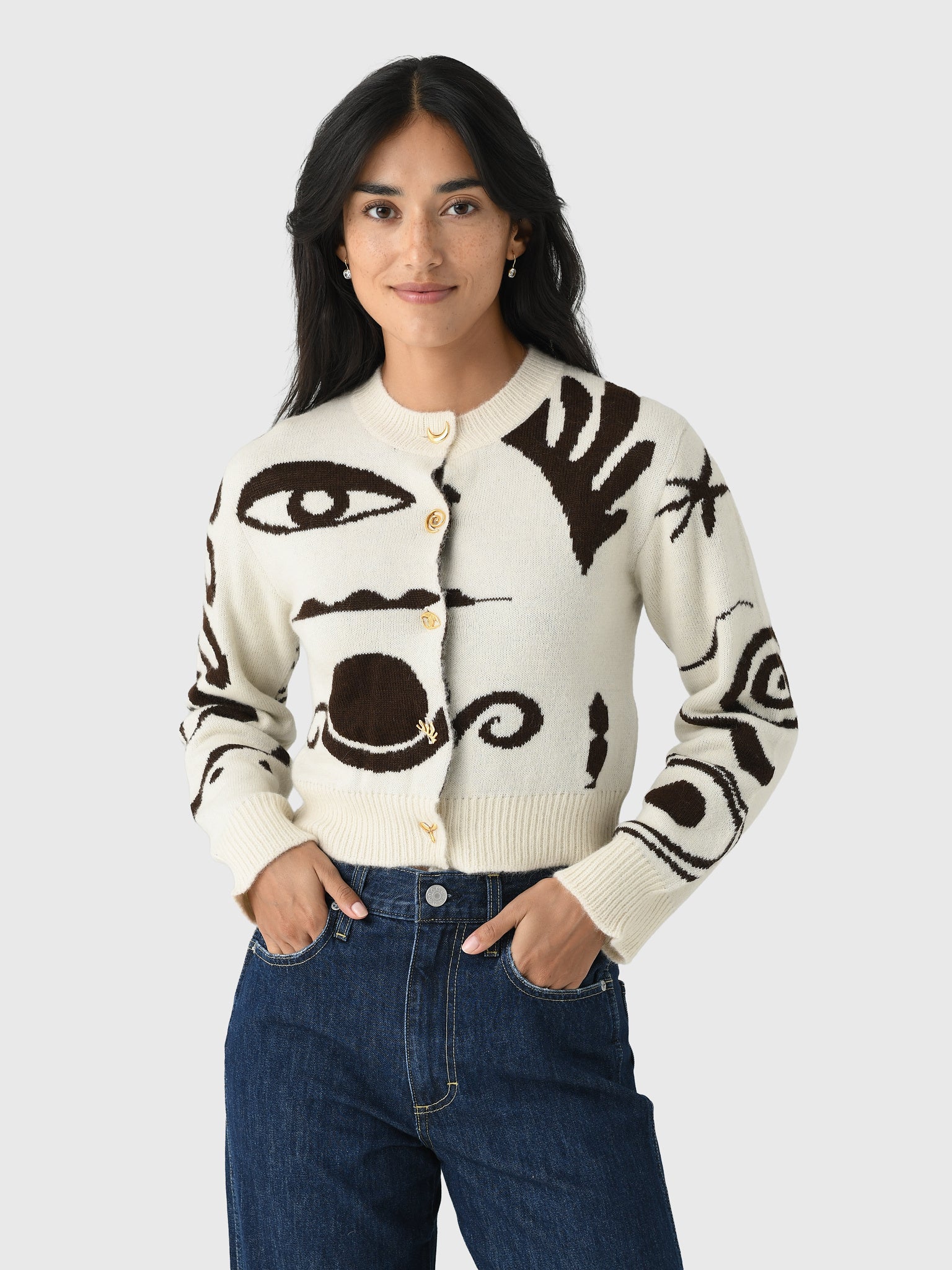 Cala De La Cruz Women's Jade Cardigan – Saint Bernard