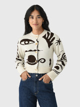 Cala De La Cruz Women's Jade Cardigan - Saint Bernard