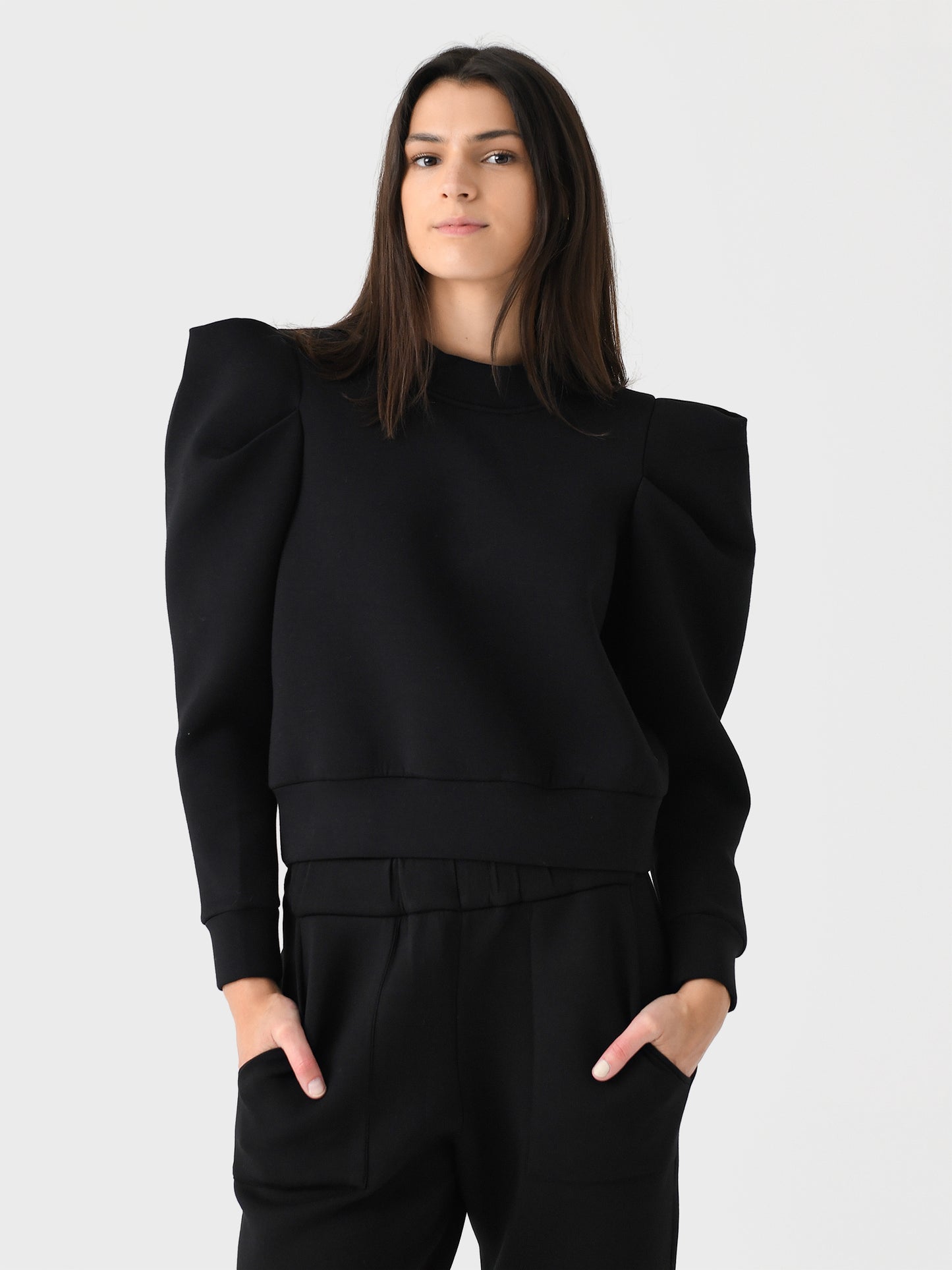 Hunter Bell Women's Teddy Sweatshirt - Saint Bernard