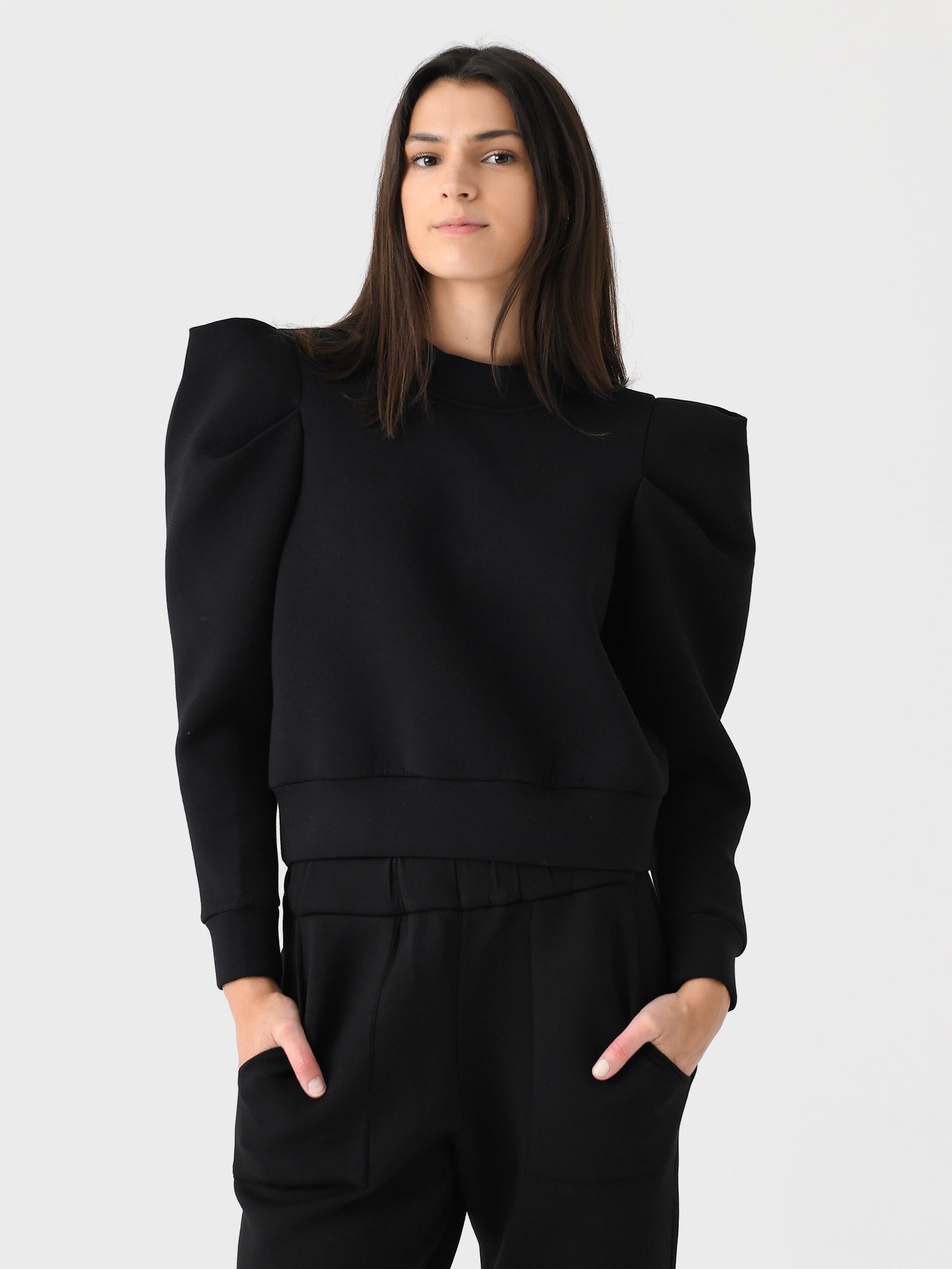 Hunter Bell Women's Teddy Sweatshirt - Saint Bernard