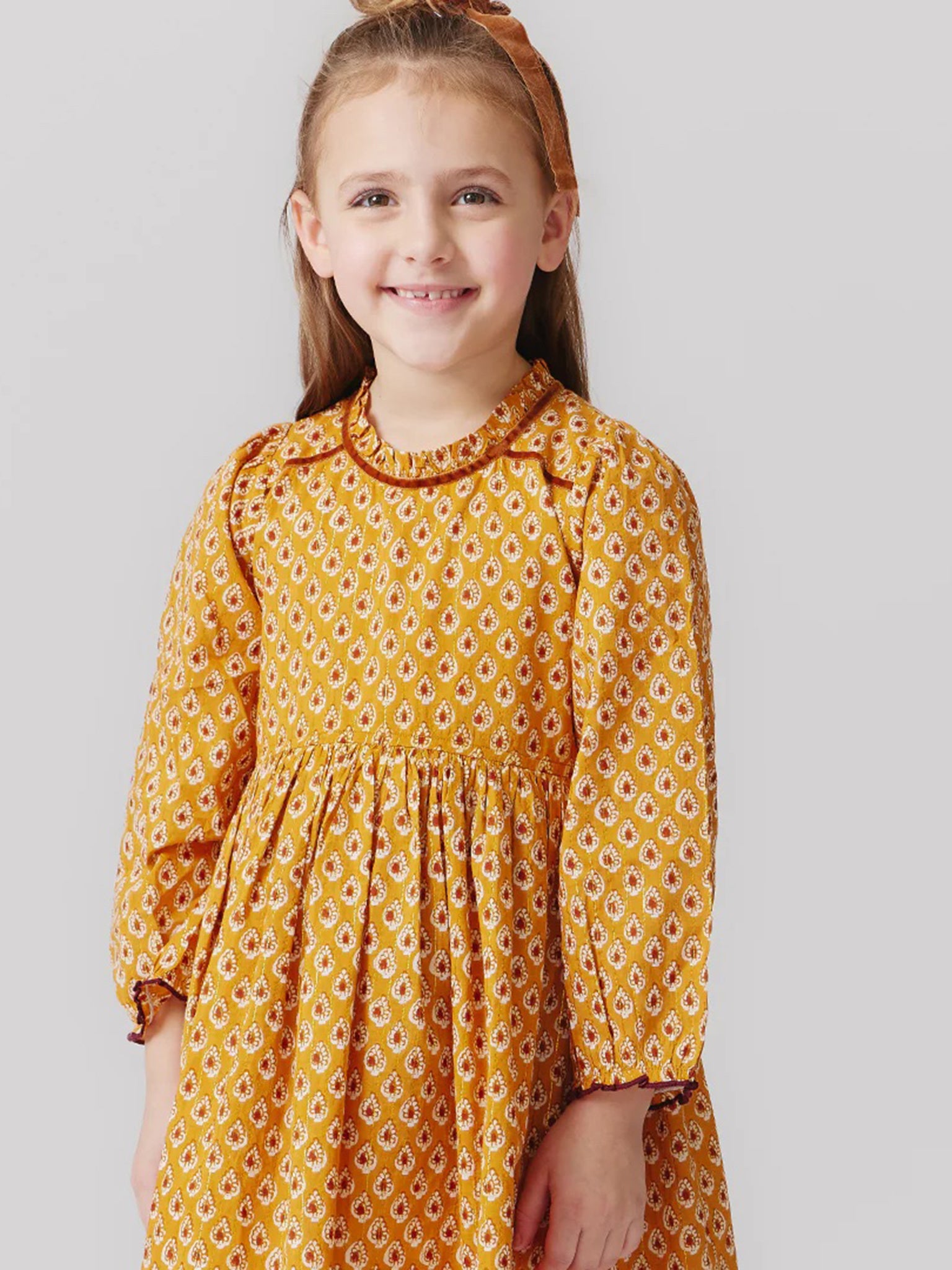 Pink Chicken Girls' Charlie Dress - Saint Bernard