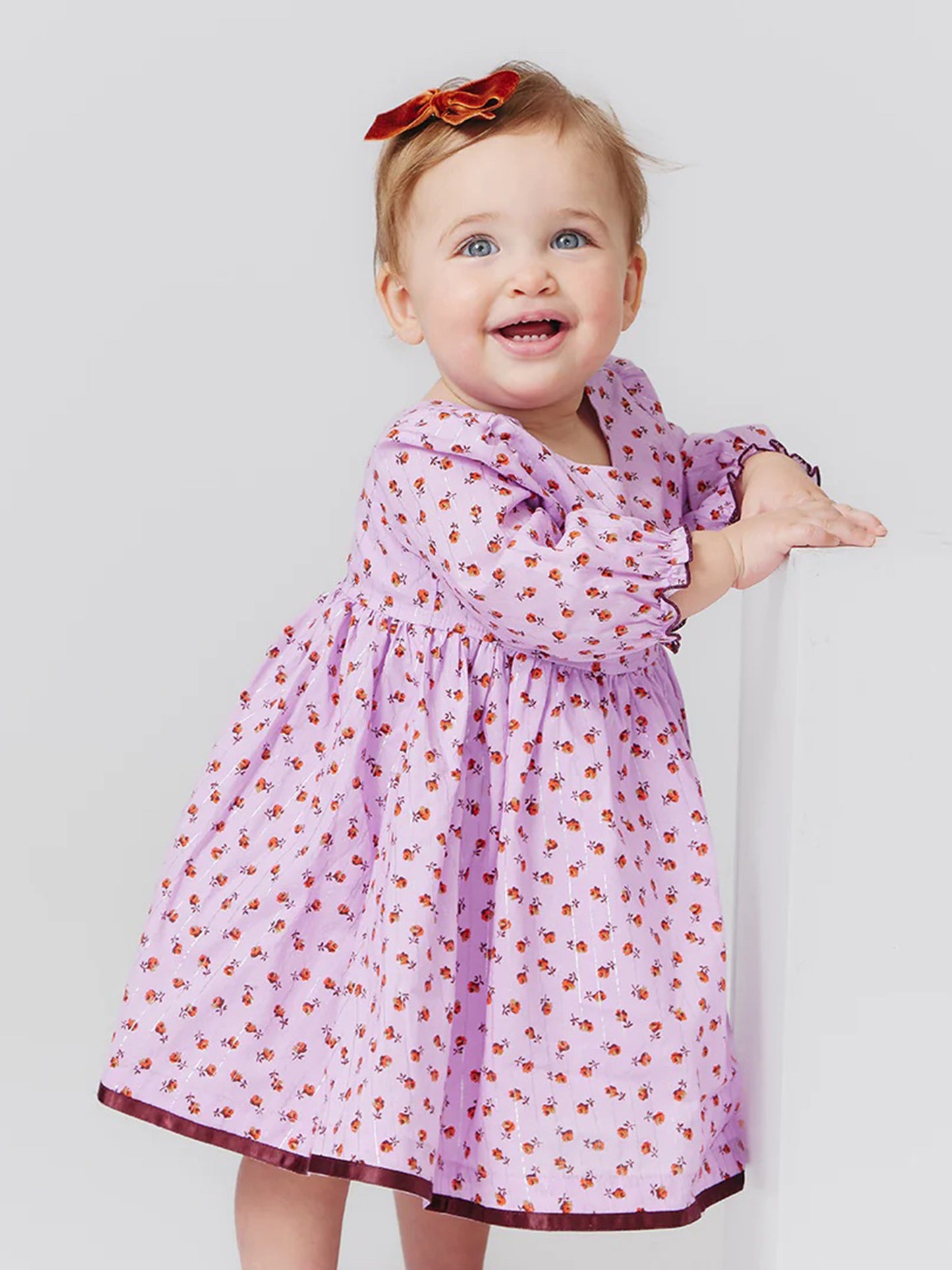 Pink Chicken Baby Girls' Amma Dress Set - Saint Bernard